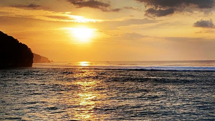 Foto Keindahan Pantai Padang Padang Foto Keindahan Pantai Padang Padang